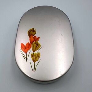 Vintage Keiraku Japanese Aluminum Bento Lunch Box with Deer Mark ca. 1950s-60s